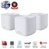 ZenWiFi AX Mini  Router XD4 (1 bộ = 3 chiếc), MESH WI-FI 6, Chuẩn AX1800, 2 băng tầng